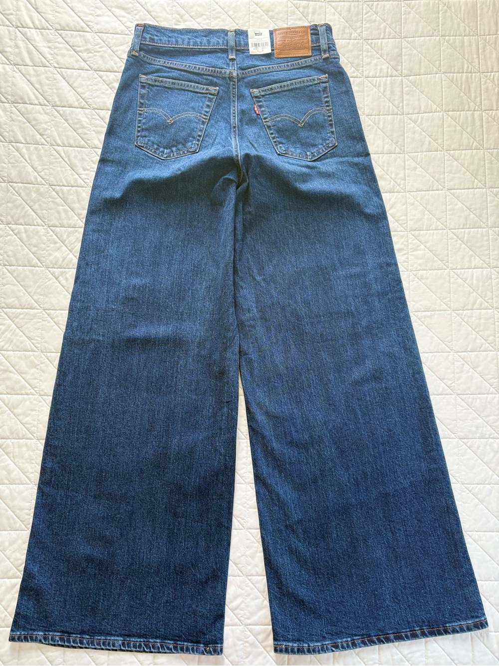 Levi's Premium 728 High-Rise Wide-Leg Jeans Size - Women’s Size 29x32 NWT - Picture 6 of 8